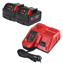 PACK PROMO 2 BATTERIES 18V-5A + CHARGEUR MILWAUKEE